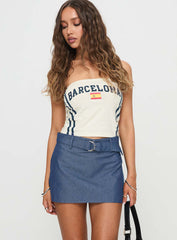 Marine Skirt Indigo