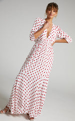 Rue Stiic - Faye Maxi Dress in Elle Polka Dot