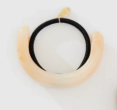 Acrylic Crescent Hair Tie