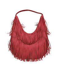 Oversized Fringe Bag