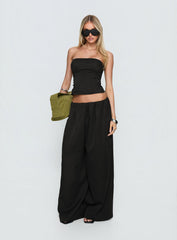 Odara Strapless Top Black
