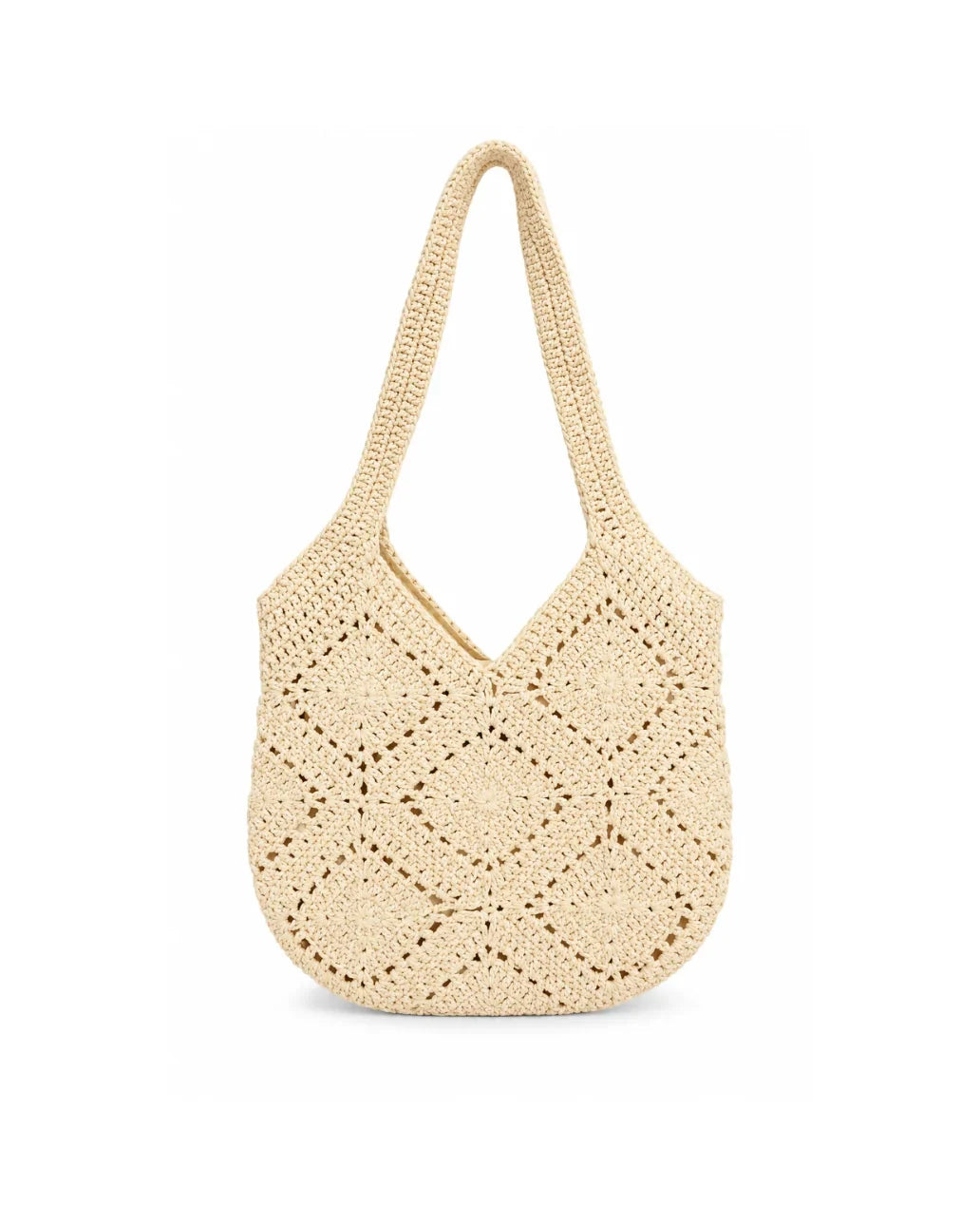 Crochet Slouchy Shoulder Bag